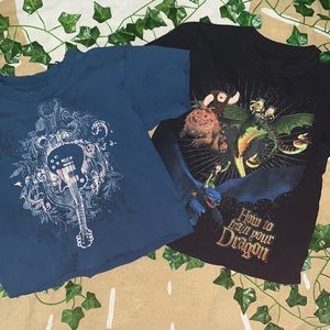 Cropped “Little Boy” tops